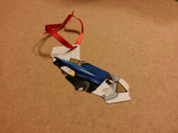 California Highway Patrol SSP Auminum Ornament