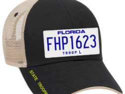 Florida Highway Patrol - License Plate Trucker Cap - Vintage