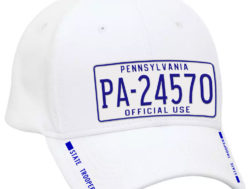 Pennsylvania State Police - License Plate Cap - Vintage