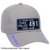 Rhode Island State Police - License Plate Cap