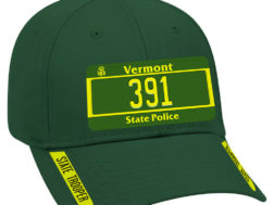 Vermont State Police - License Plate Cap