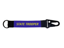Deleware State Police Trooper Tactical Keychain Lanyard