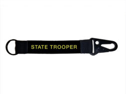 Florida Highway Patrol FHP State Trooper Tactical Keychain Lanyard