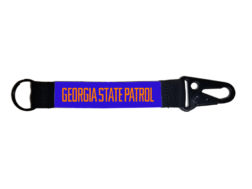 Georgia State Patrol GSP Orange Tactical Keychain Lanyard