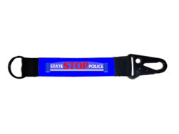 Michigan State Police Tactical Keychain Lanyard - Hood Sign