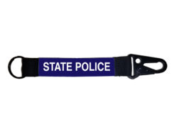 Massachusetts State Police Tactical Keychain Lanyard - Vintage