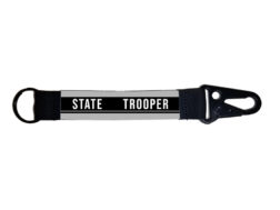 North Carolina Highway Patrol State Trooper Tactical Keychain Lanyard
