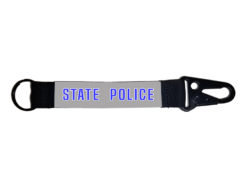 Rhode Island State Police RISP Tactical Keychain Lanyard