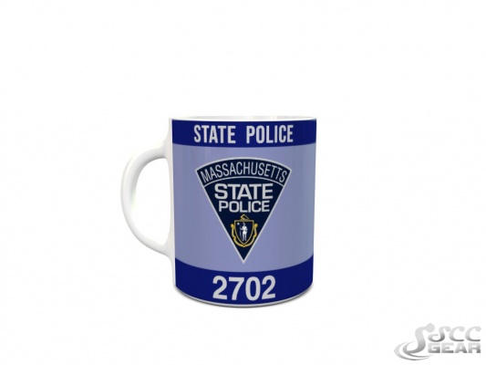 Massachusetts State Police 15oz Mug - Current - Personalized