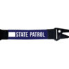 Wisconsin State Patrol Tactical Keychain Lanyard