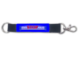 Michigan State Police Keychain Lanyard - Hood Sign