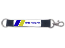 New Jersey State Police Trooper Keychain Lanyard